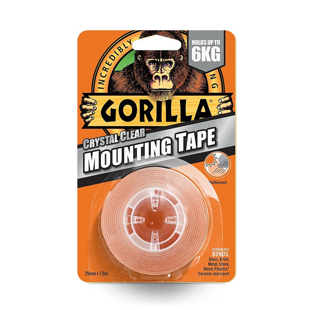 Gorilla Mounting Tape, klar