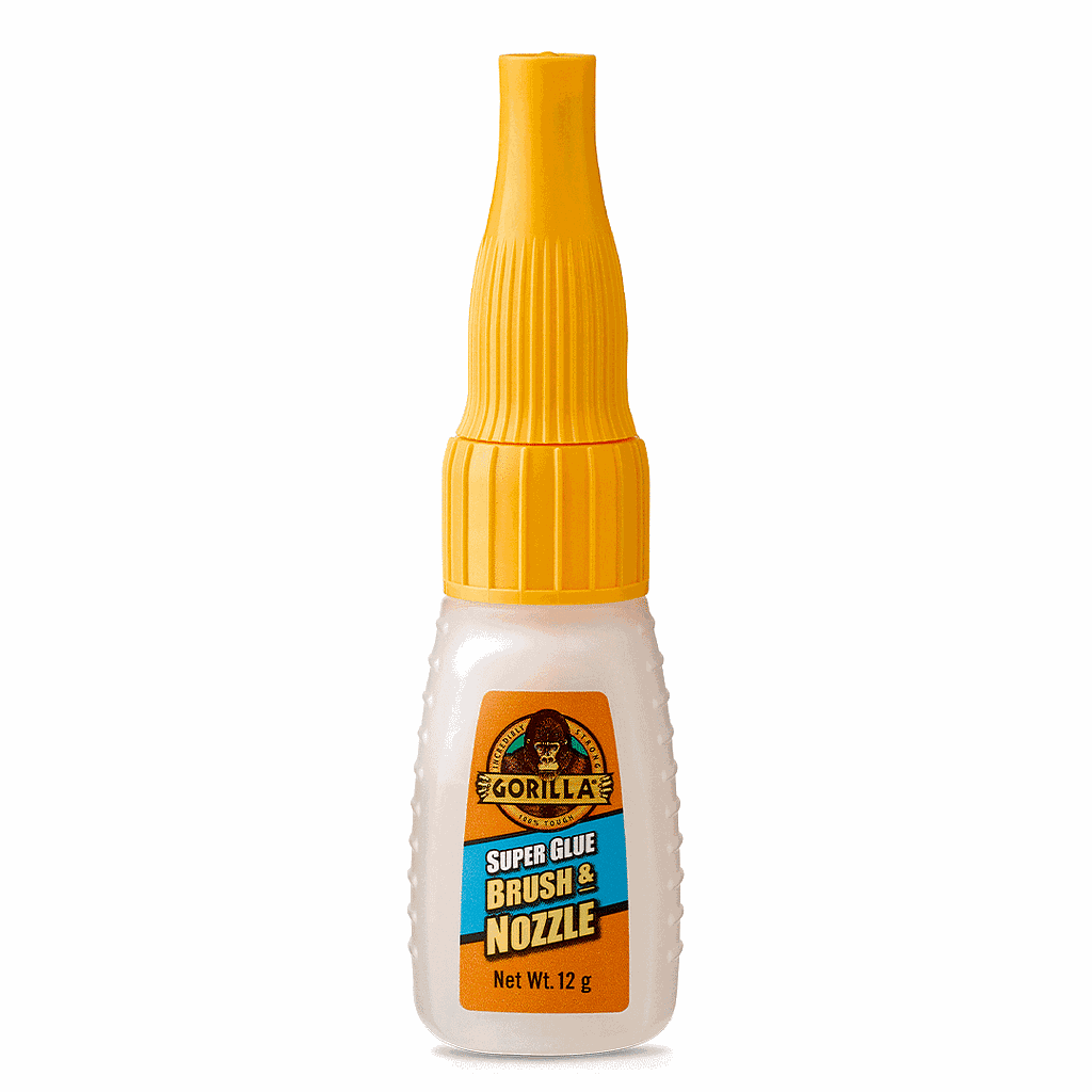 Gorilla Super Glue Brush &amp; Nozzle 12 g