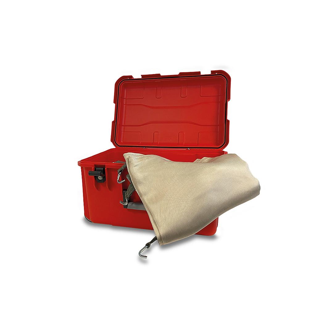 Brandbegrenzungsvorhang-Set, 2-teilig